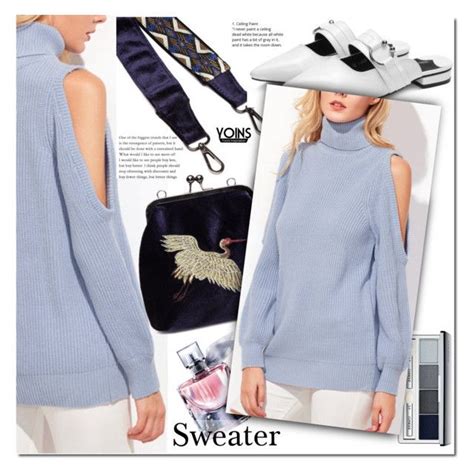 Sky Blue Sweater With Yoins Fashion Blue Sweaters What To Wear