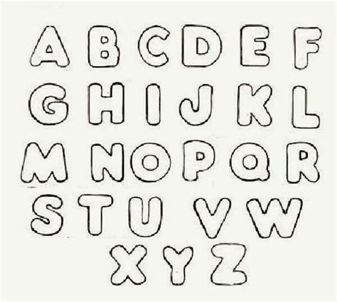 Gordinhas Lettering Alphabet Lettering Guide Letter Stencils Printables