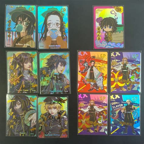 Demon Slayer Card Ccg Hobbies And Toys Toys And Games On Carousell