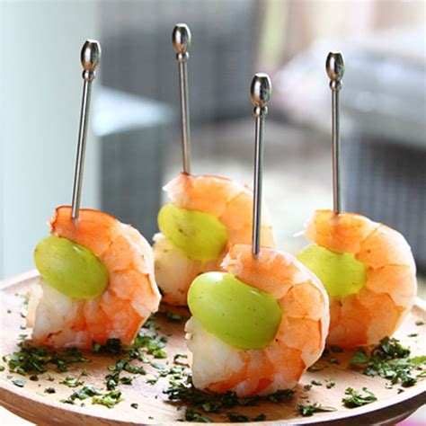 With the shrimp and its mexican. 15 Novelty Wedding Appetizers that Come on a Stick