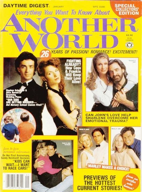 Another World Soap Opera Another World Publications Daytime