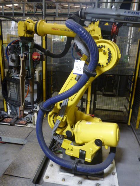 Robotic resistance welding cell with fanuc robot completed by icr robotic solutions in january 2013. Fanuc R-2000iC/165F Spot Welding Robot - s/n R15903581 ...