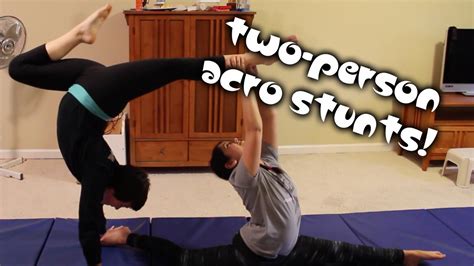 2 Person Acro Stunts For Beginners Joel Fierro