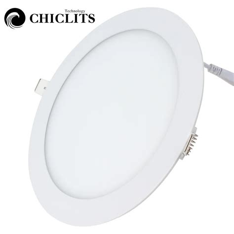 6w Led Round Or Square Recessed Ceiling Flat Panel Down Light Ultra