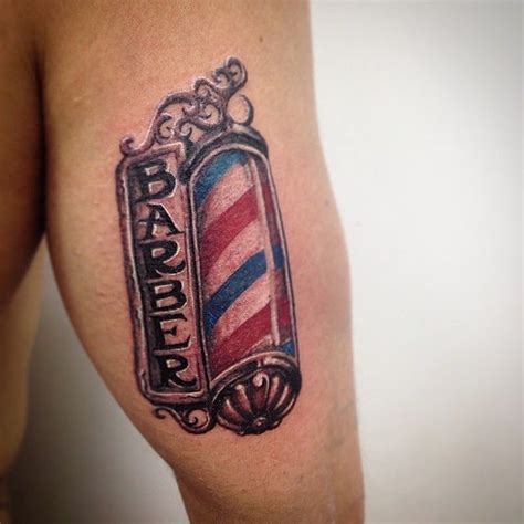 Barbershop Tattoo David Tattoo Barber Tattoo Tattoos