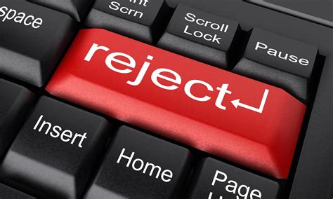 Reject Word On Red Keyboard Button 6081128 Stock Photo At Vecteezy
