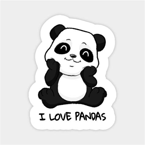 I Love Pandas Shirt Sweet Panda Bear Baby Panda Girl Sweet Panda