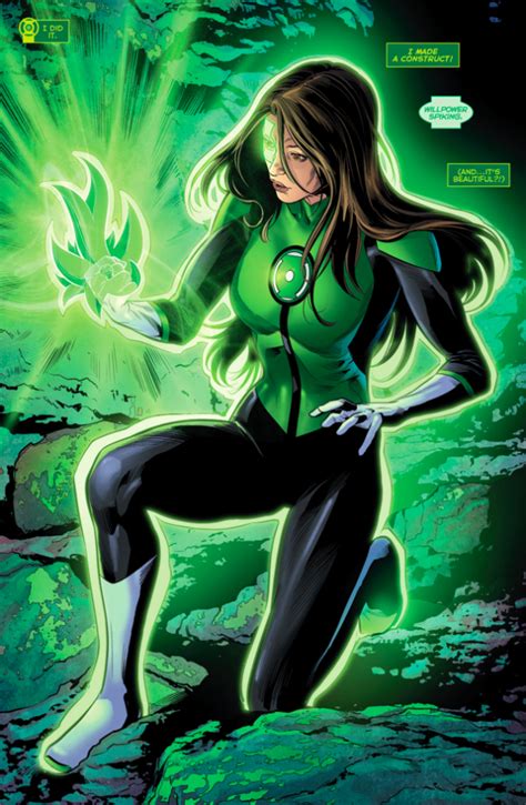 jessica cruz s first green lantern construct marvel comics arte dc comics dc heroes comic