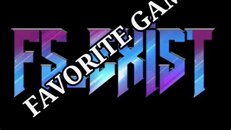 What Is Your Favorite Game Youtube