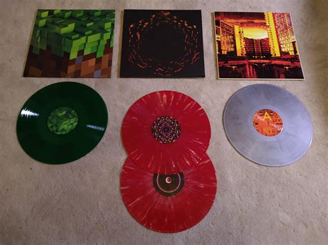 Heres A Picture Of My C418 Vinyl Record Collection I Thought You All