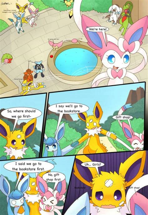 Glaceon Vs Sylveon Pok Mon Amino