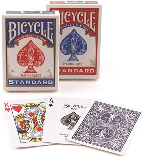 Bicycle Standard Index Single Playing Cards 1 Decks Red Or Blue