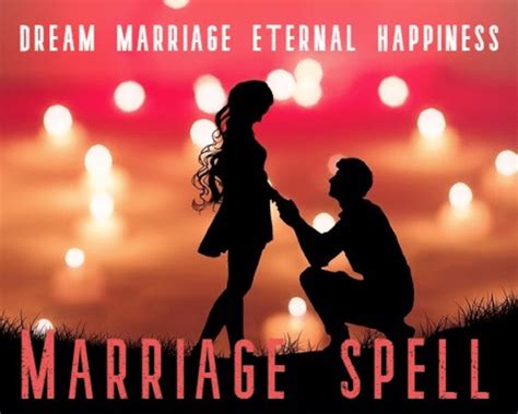 Marriage Spell Dream Marriage Find Your Soul Mate Black Magic Bizonmark