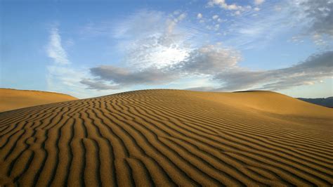 Fond Décran Paysage Le Sable Champ Désert Dune Sahara Plateau