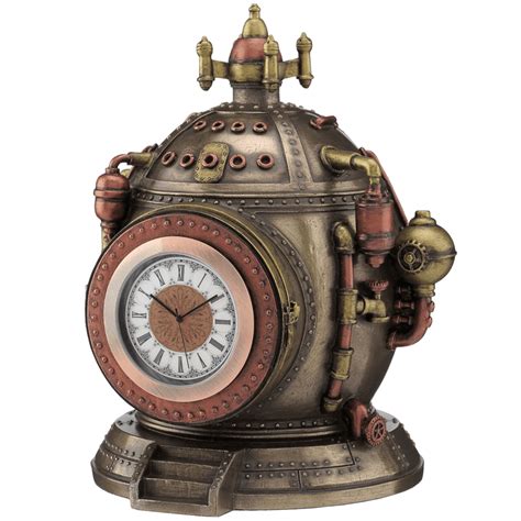 Steampunk Time Machine Trinket Box Clock Wu 1561 Medieval Collectibles