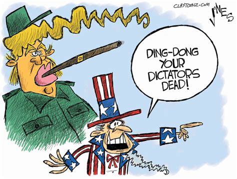 Cartoon Ding Dong Dictator The Independent News