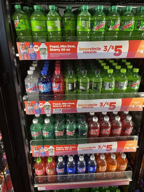 The Dew Selection At My Local Gas Station Rmountaindew