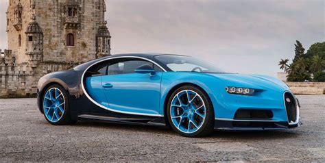 Bugatti Chiron Image Blue Bugatti Chiron 28355