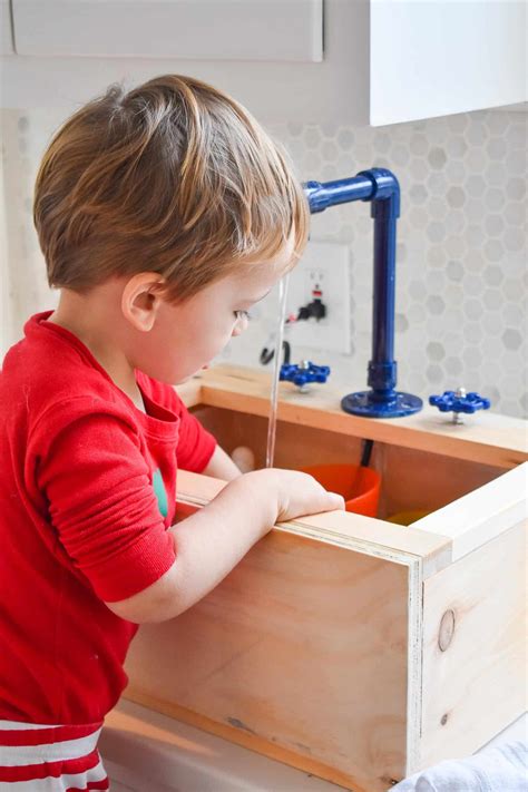 Toy Sink With Running Water At Charlottes House