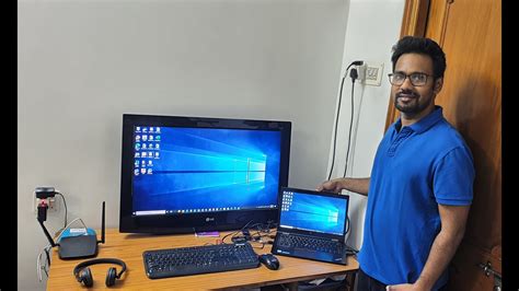 How To Connect Windows 10 Laptop To Tv For Dual Monitor Setup Using