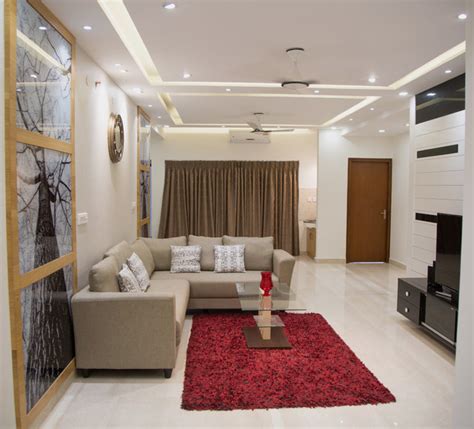 Newery Park Chennai Modern Living Room Chennai By Concolor