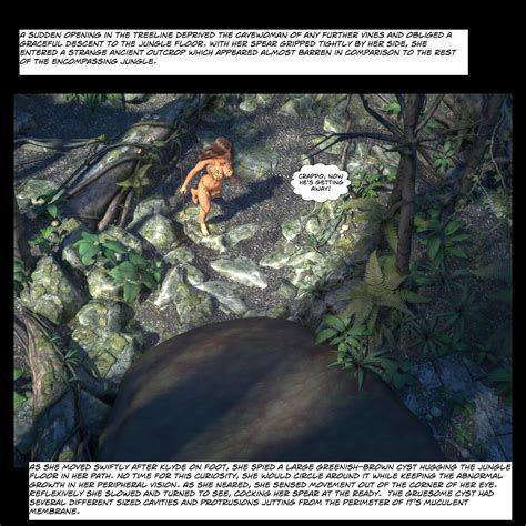 The Cavewoman Tentacle Story Page By Killerbee Hentai Foundry