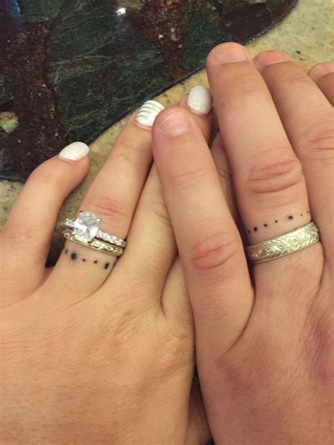 Famous Simple Wedding Ring Tattoos References Weddinginvitation One