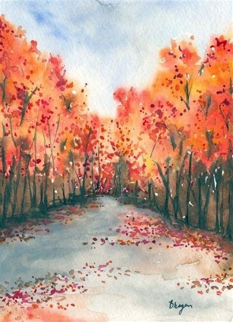 Watercolor painting is really one of the nice hobbies that can be done at home. 40 Very Easy Watercolor Painting Ideas For Beginners ...