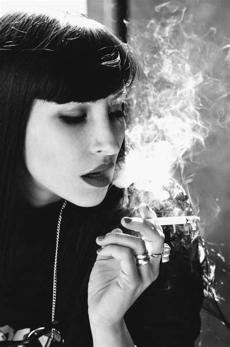 Pin By Tey Great On Women Smoking Nose Ring Septum Ring Smoke
