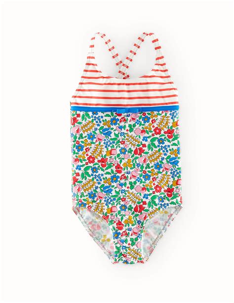 Hotchpotch Swimsuit Sorbet English Bloom Ss22 Trends Mini Boden