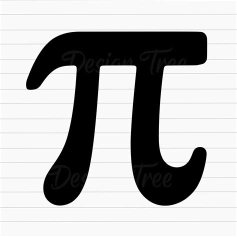 Pi Symbol Svg Pi Math Symbol Svg Greek Letter Pi Svg Pi Symbol Cut