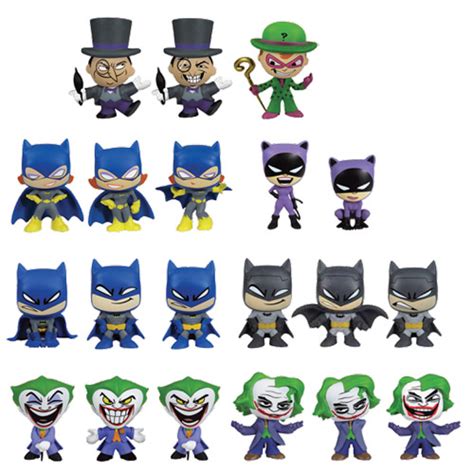 Batman Dc Comics Mystery Minis Vinyl Mini Figure 4 Pack