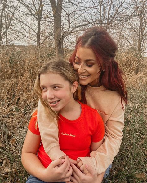 Teen Mom Chelsea Houska Shows Off Preteen Daughter Aubree S New Purple Hair