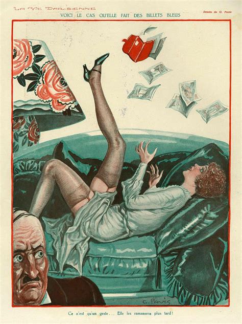 la vie parisienne 1931 1930s france cc by the advertising archives art deco illustration