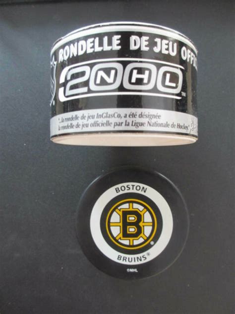 Boston Bruins 2000 Official Game Puck New In Original Package Ebay