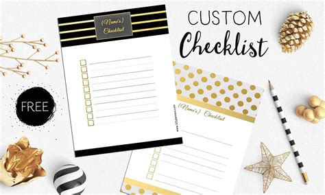 Checklist Template