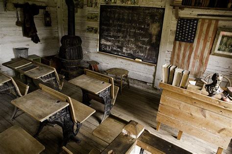 One Room School House By Wendy White Old School House Classroom