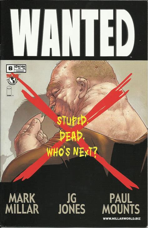 Wanted Vol 1 6 Image Comics Database Fandom
