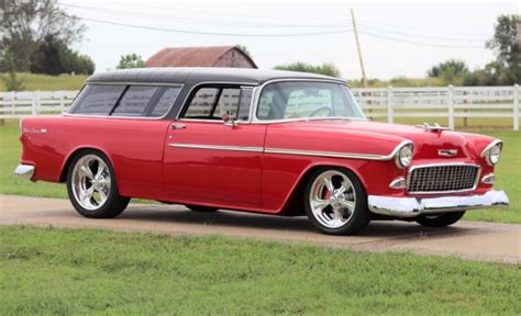 1955 Chevrolet Nomad Pro Touring Wagon Hot Rod Street Rod Custom For