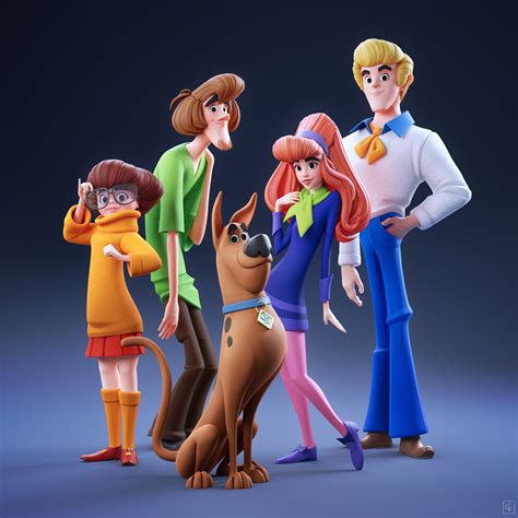 The Scooby-Gang / Scooby-Doo - Finished Projects - Blender Artists