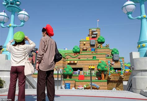 Long Awaited Super Nintendo World Theme Park That Features A Mario