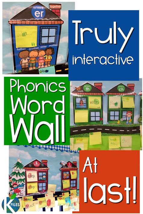 A True Interactive Phonics Word Wall The K Files Video Video