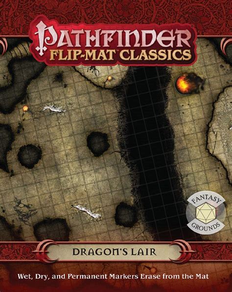 Pathfinder Rpg Pathfinder Flip Mat Classic Dragons Lair For