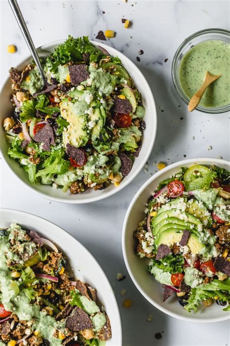 Loaded Crunchy Taco Salad Recipe Pic Food Fanatic