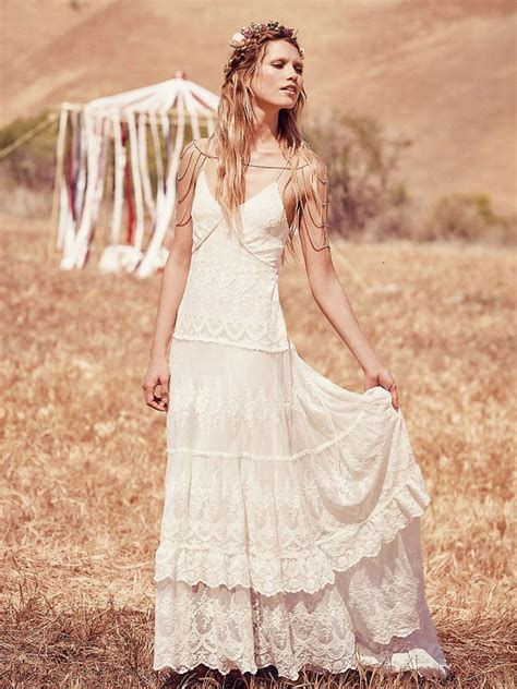 Boho Wedding Dresses Free Peoples Wedding Dress Collection Redefines