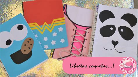 Decora Tus Cuadernos Ideas Youtube