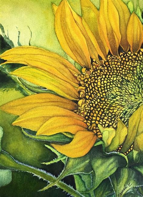 Pin By Michele Sartin On Follow The Sunsunflowers Sunflower Canvas