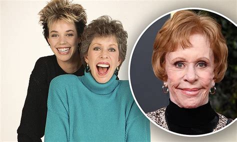 Carol Burnett Reveals How Her Late Daughter Carrie Hamilton Lived Her