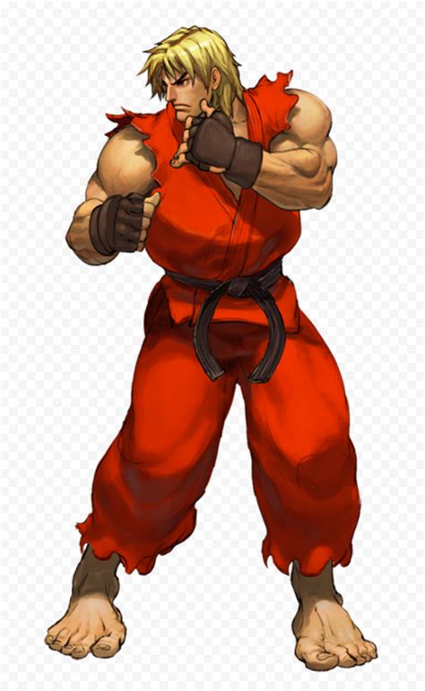 Hd Ken Masters Street Fighter Comic Png Citypng