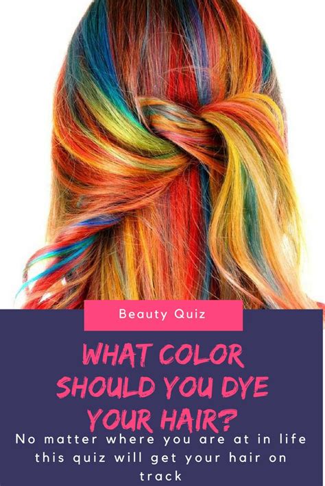 What color should you dye your hair?? Pin on Quiz Stuff